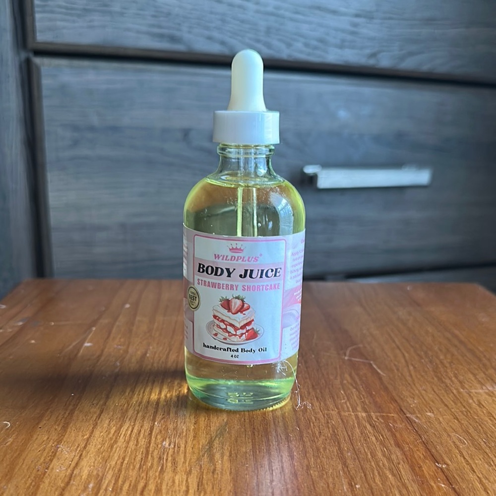 Strawberry Shortcake Body Oil - Refreshing Green